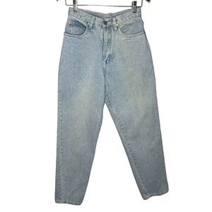 Vtg Calvin Klein 100% Cotton High waisted tapered leg mom jeans Sz 28